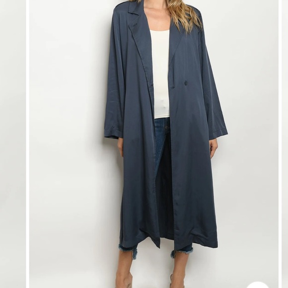 CHICAGO OPEN TRENCH JACKET - Picture 2 of 3